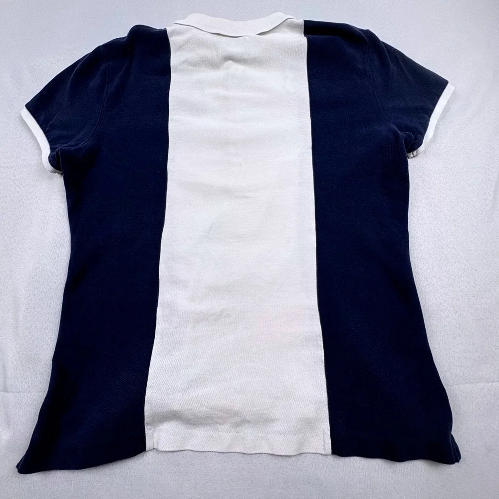 Ralph Lauren Polo Shirt Kids XL 100% Cotton Color Block RLC Equestrian‎ #3